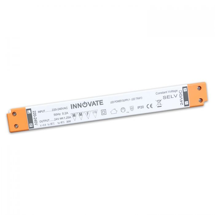 INNOVATE LED Trafo SLIM 12V/DC, 0-30W LED Produkte